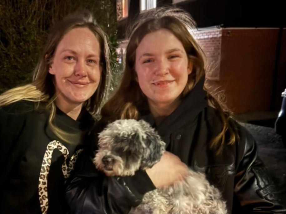 Family reunited with their dog in the UK